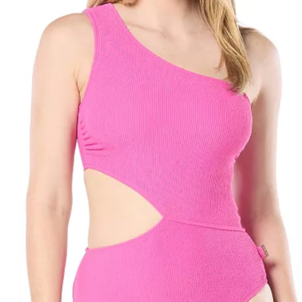 Michael Kors
Women's One-Shoulder Side-Cutout Swimsuit